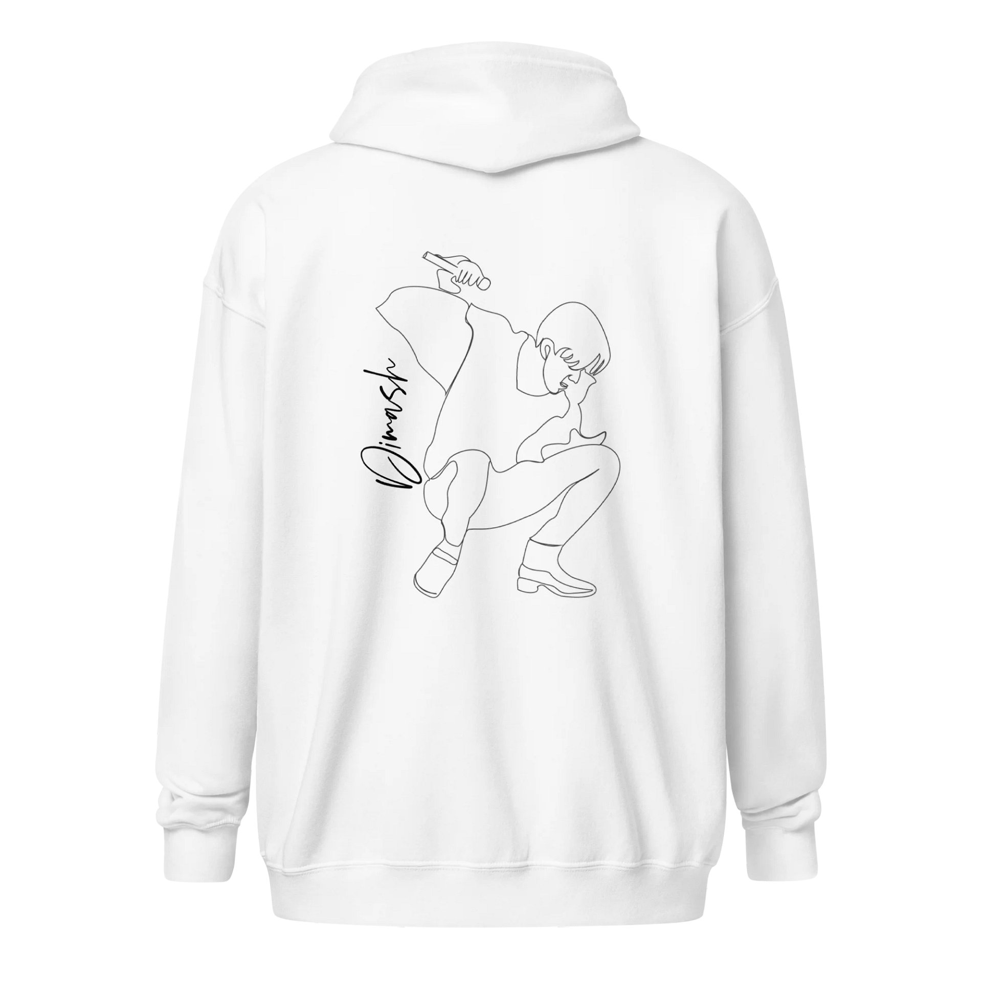 Singer From Kazakhstan Zippered Gildan Unisex Hoodie product image (9)