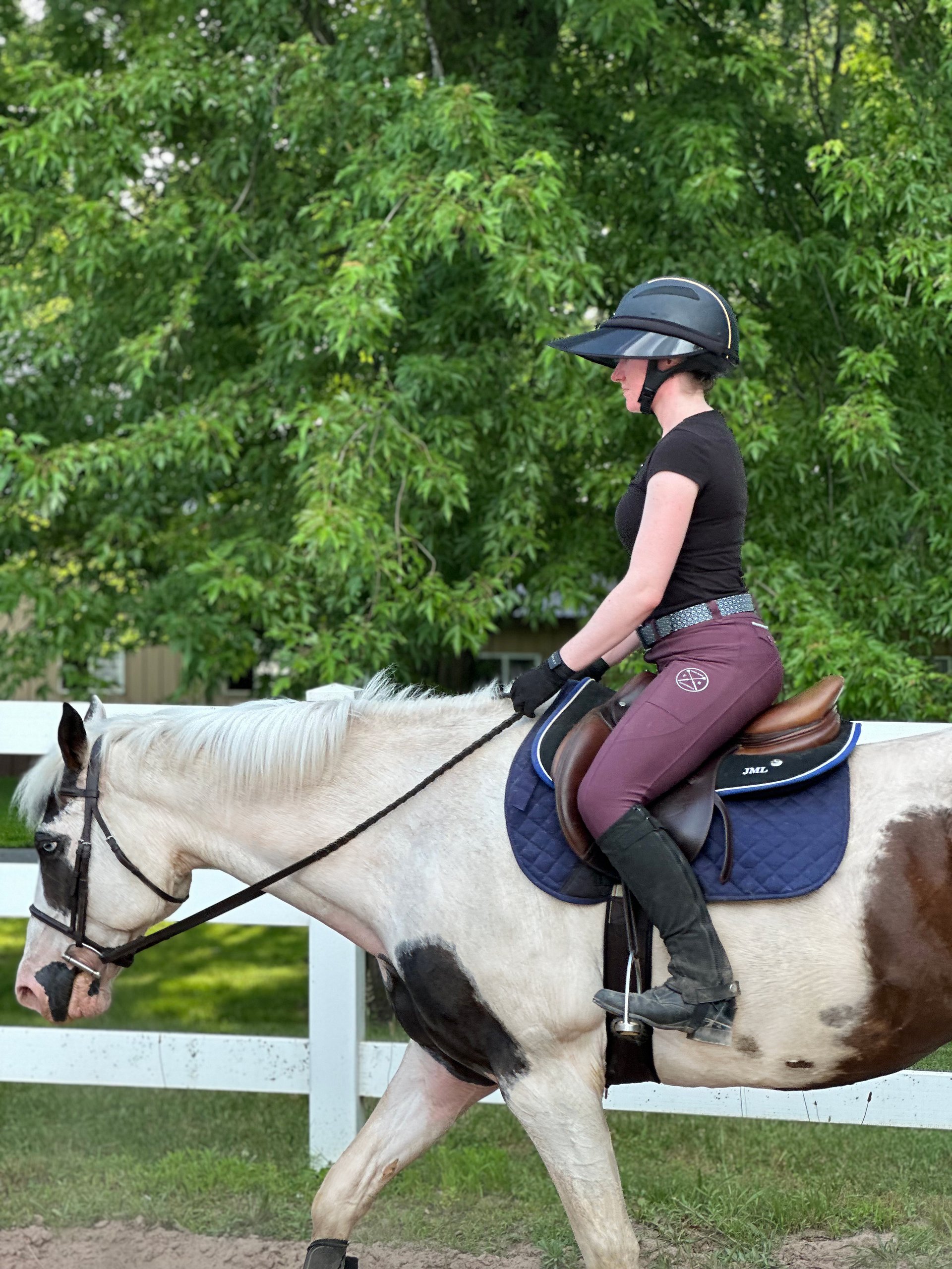 Helmet Sun Visor | UV Protection for Equestrians product image (4)