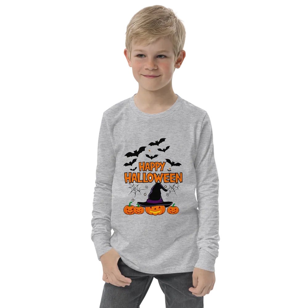 Happy Halloween Youth L/S Tee product image (2)