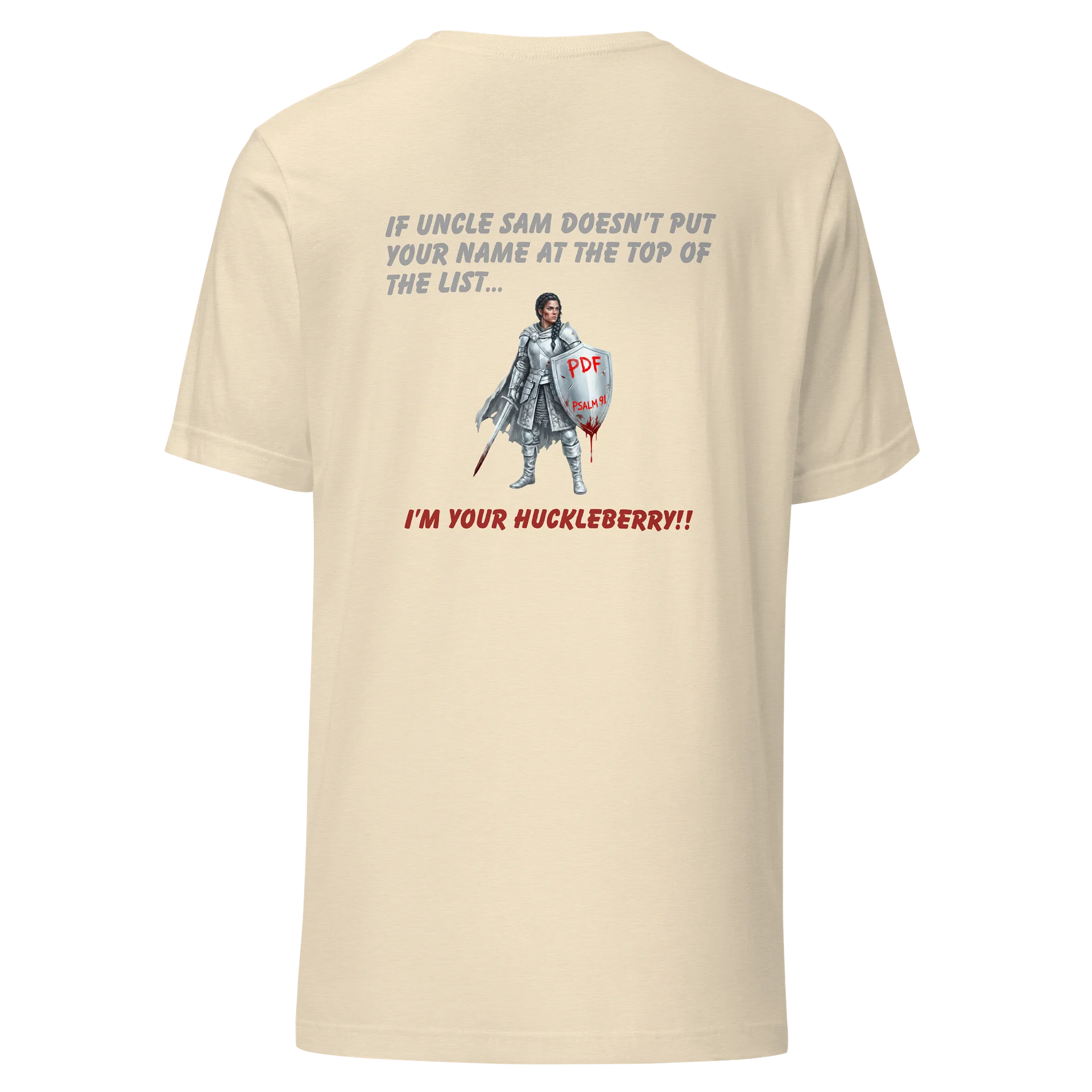 I’m Your Huckleberry! Red Grey 2X-5X product image (55)