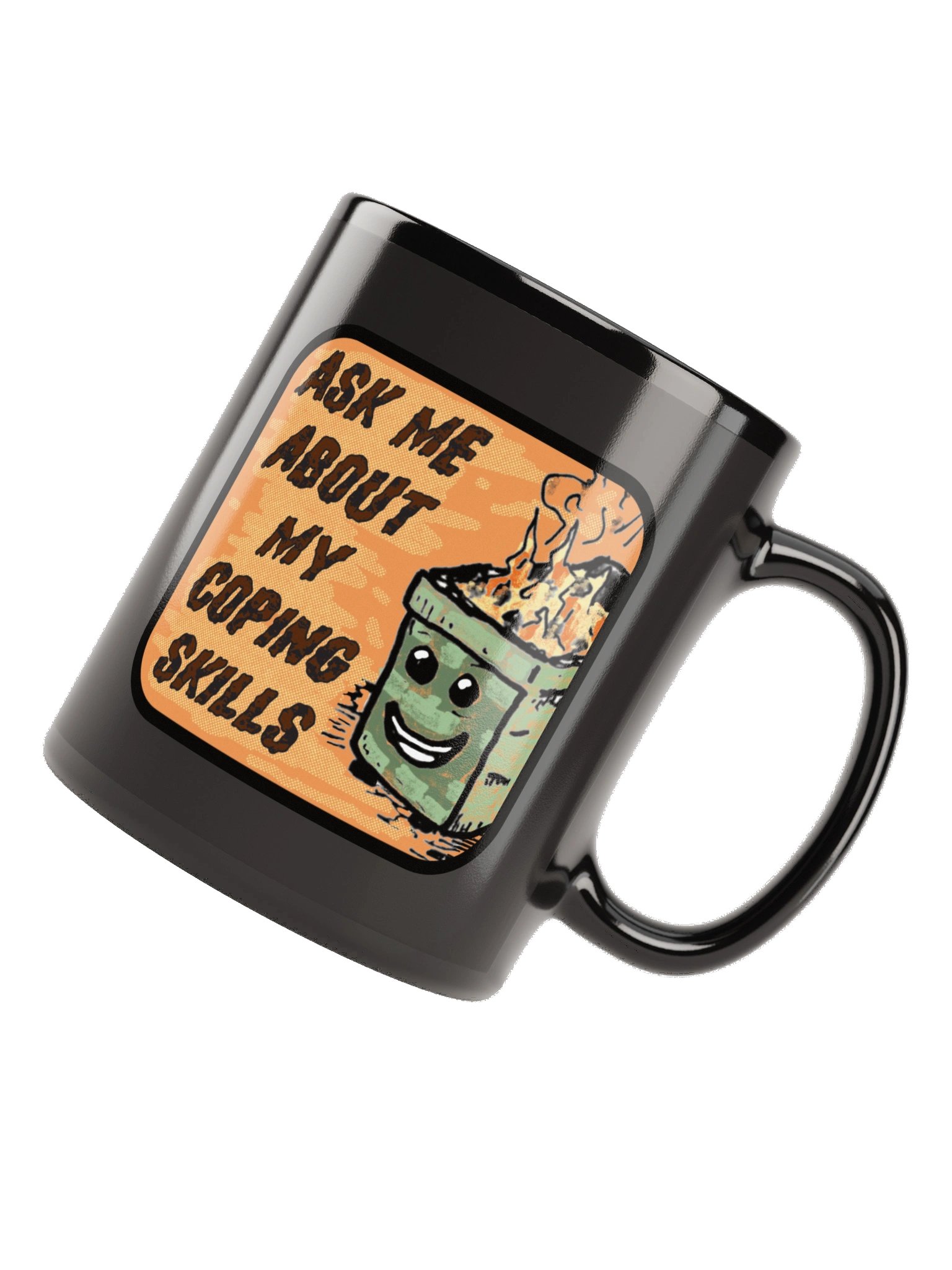 Coping Skills Mug (Black) product image (12)