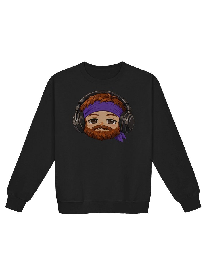 Purple Headband Chibi Crew Neck product image (1)