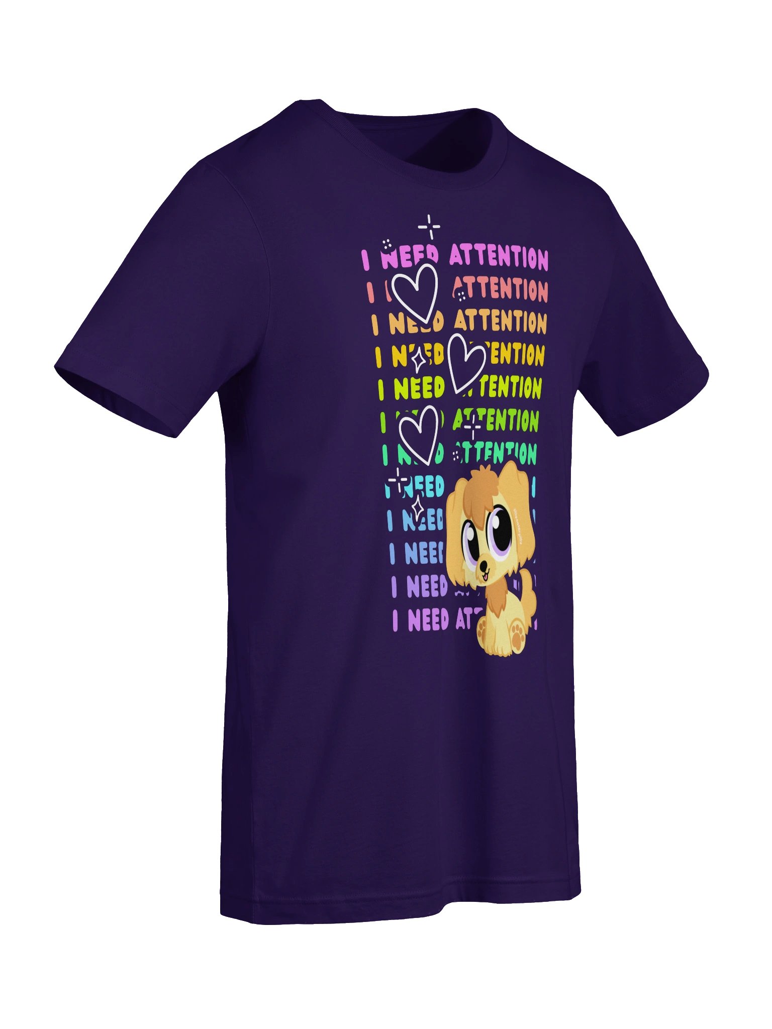 I NEED ATTENTION Tee product image (7)