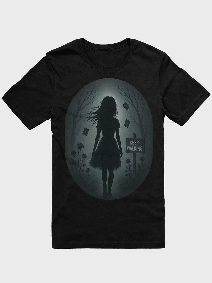Mystic Teal Forest T-Shirt – Dark Aesthetic Fashion product image (1)