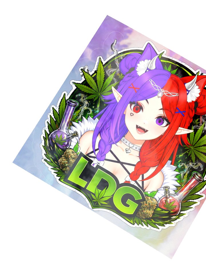 LDG 4:20 HOLO Sticker product image (4)