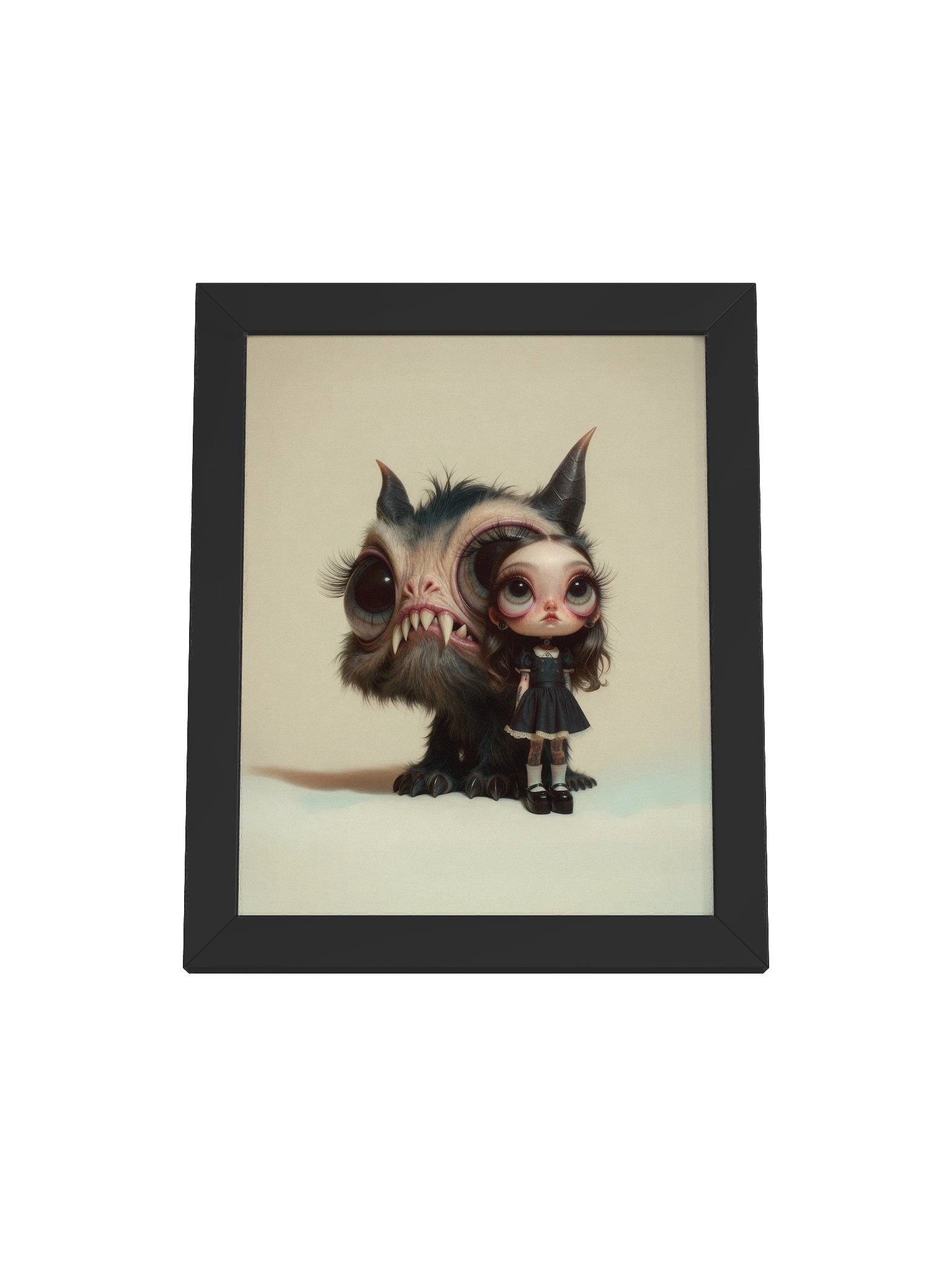 Not Through Me Framed Print product image (1)