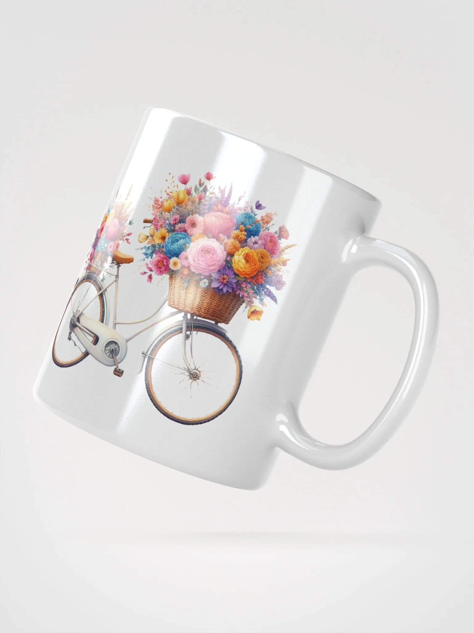 Blossoming Ride Ceramic Mug product image (3)