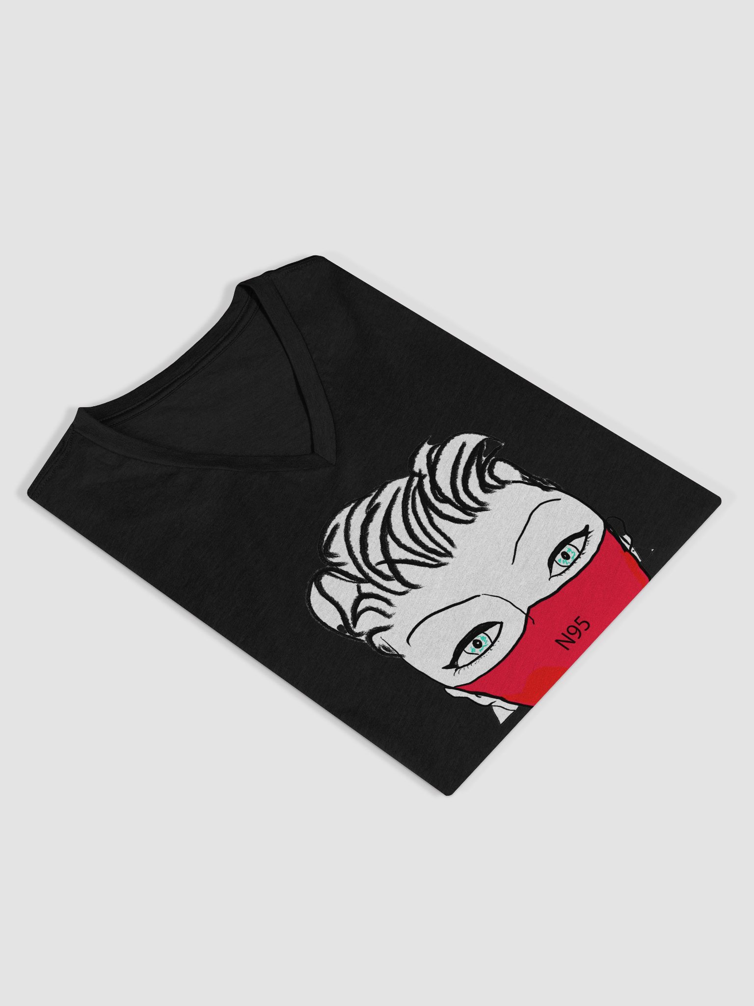 Adapt Relaxed V-Neck Tee product image (9)