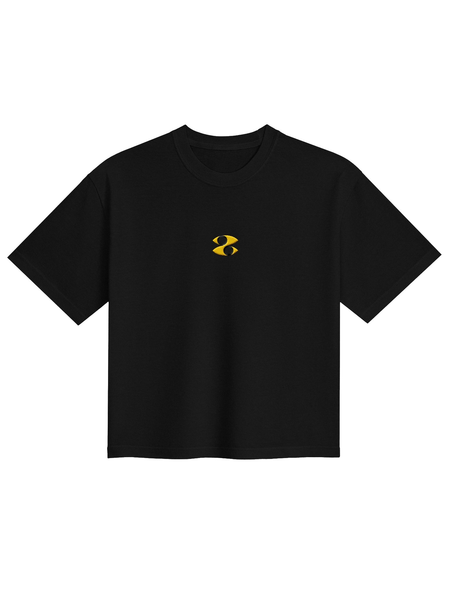 Embroidered Cropped Tee - Sunrise product image (1)