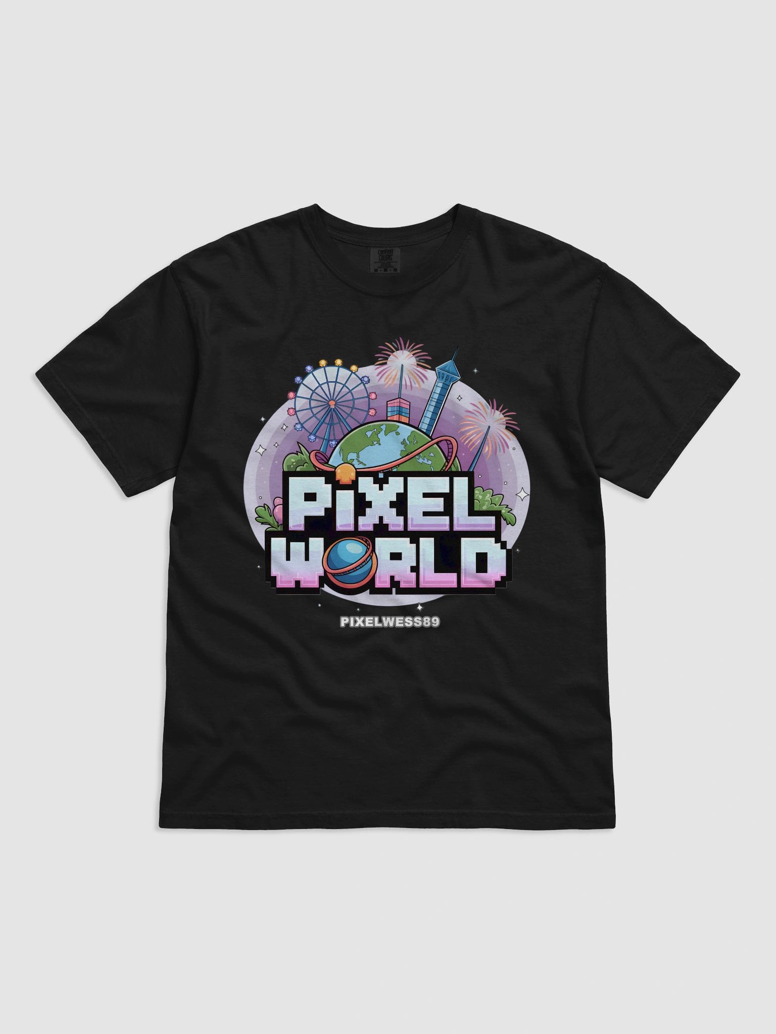 Pixel World - Comfort T-Shirt product image (1)