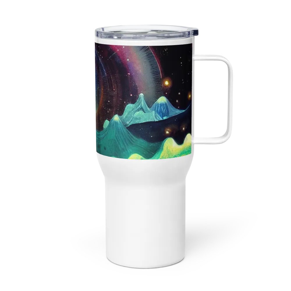 Cosmic Vortex Travel Mug product image (4)