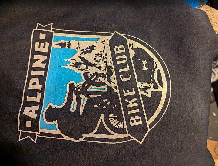 ALPINE BIKE CLUB - IRL (black) product image (1)