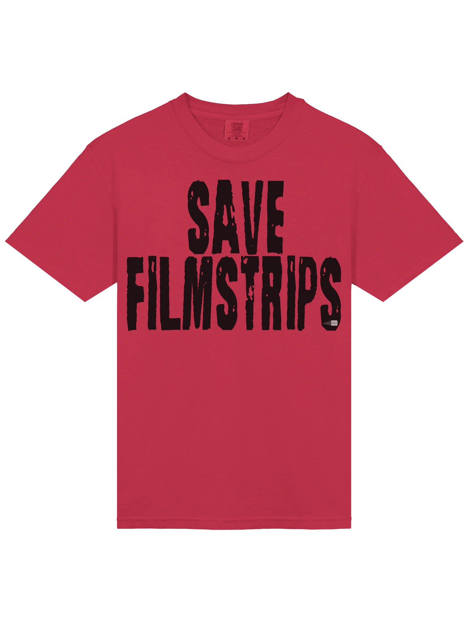 "SAVE FILMSTRIPS" Light Colors T-Shirt product image (12)