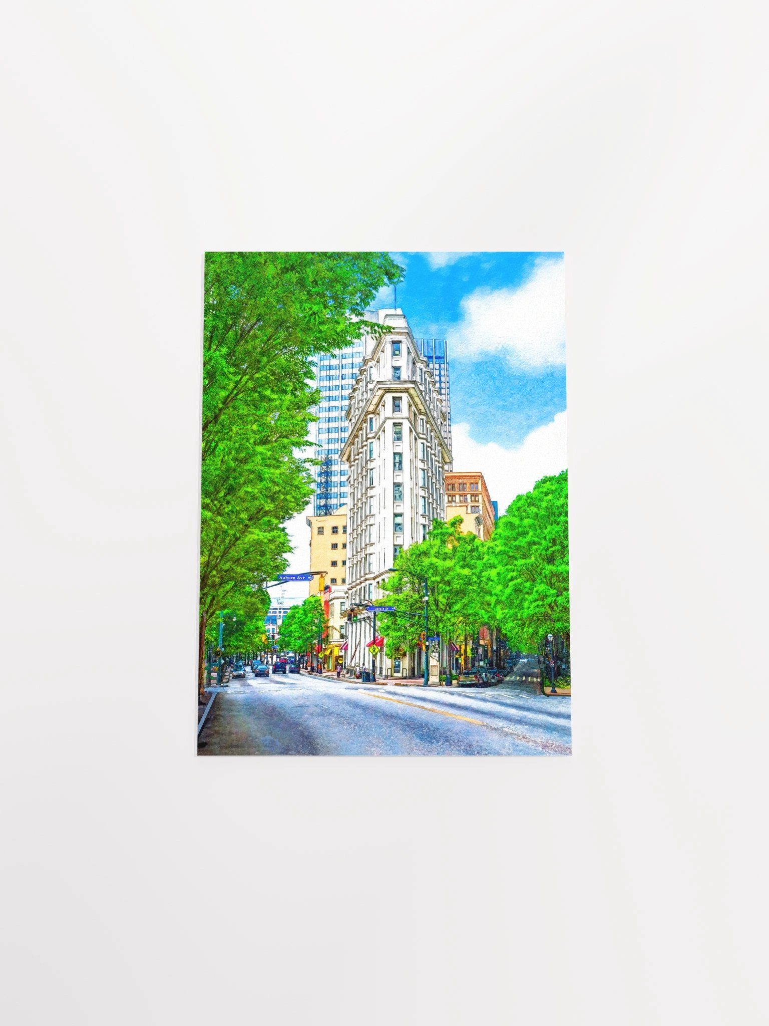 Historic Atlanta Flatiron Building Studio Art Print product image (33)