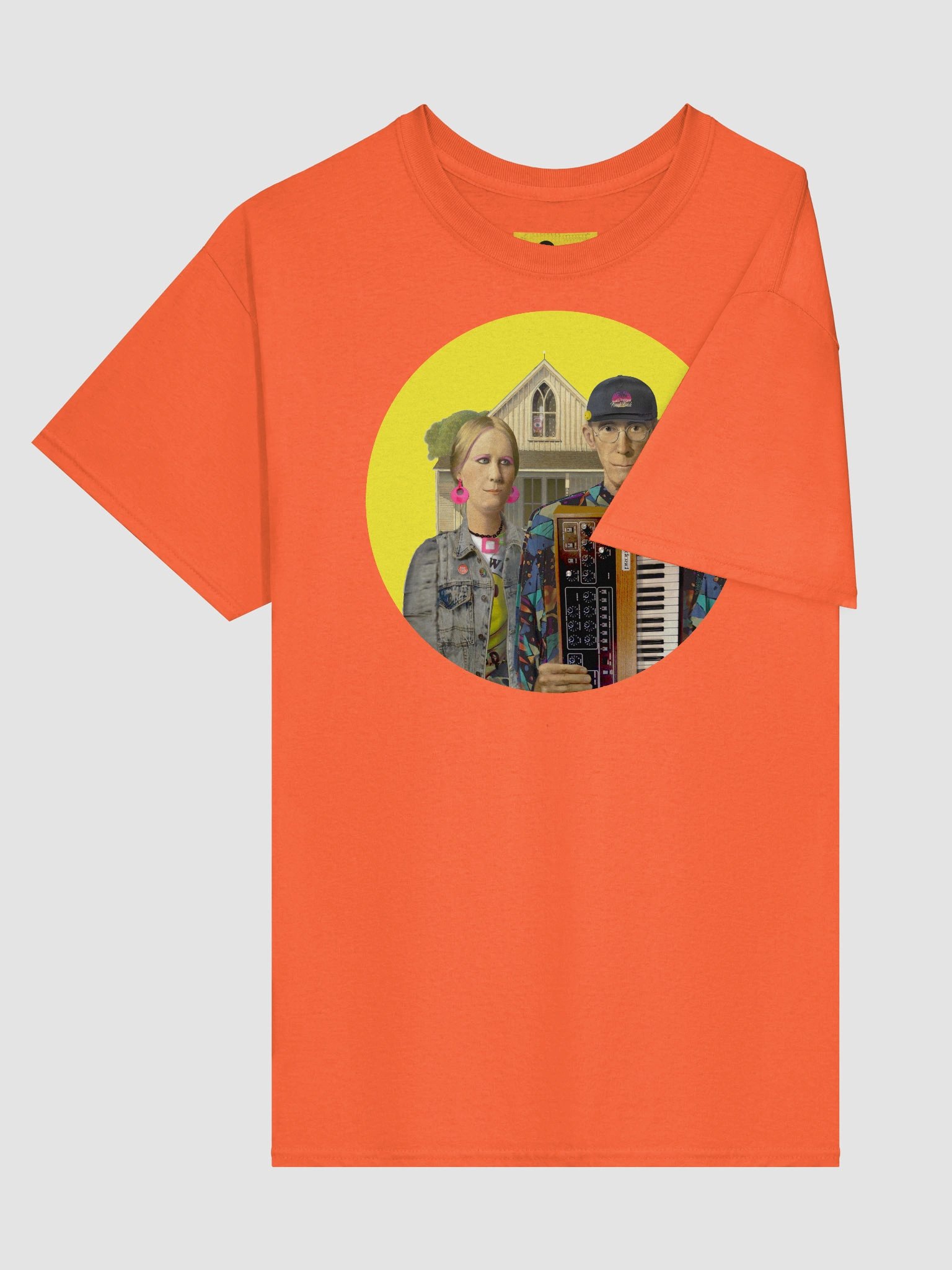 American Prophet by Frank Fonik (SeQuential CirCuits ProPhet5 Tribute), Techno EDM Unisex T-Shirt product image (3)