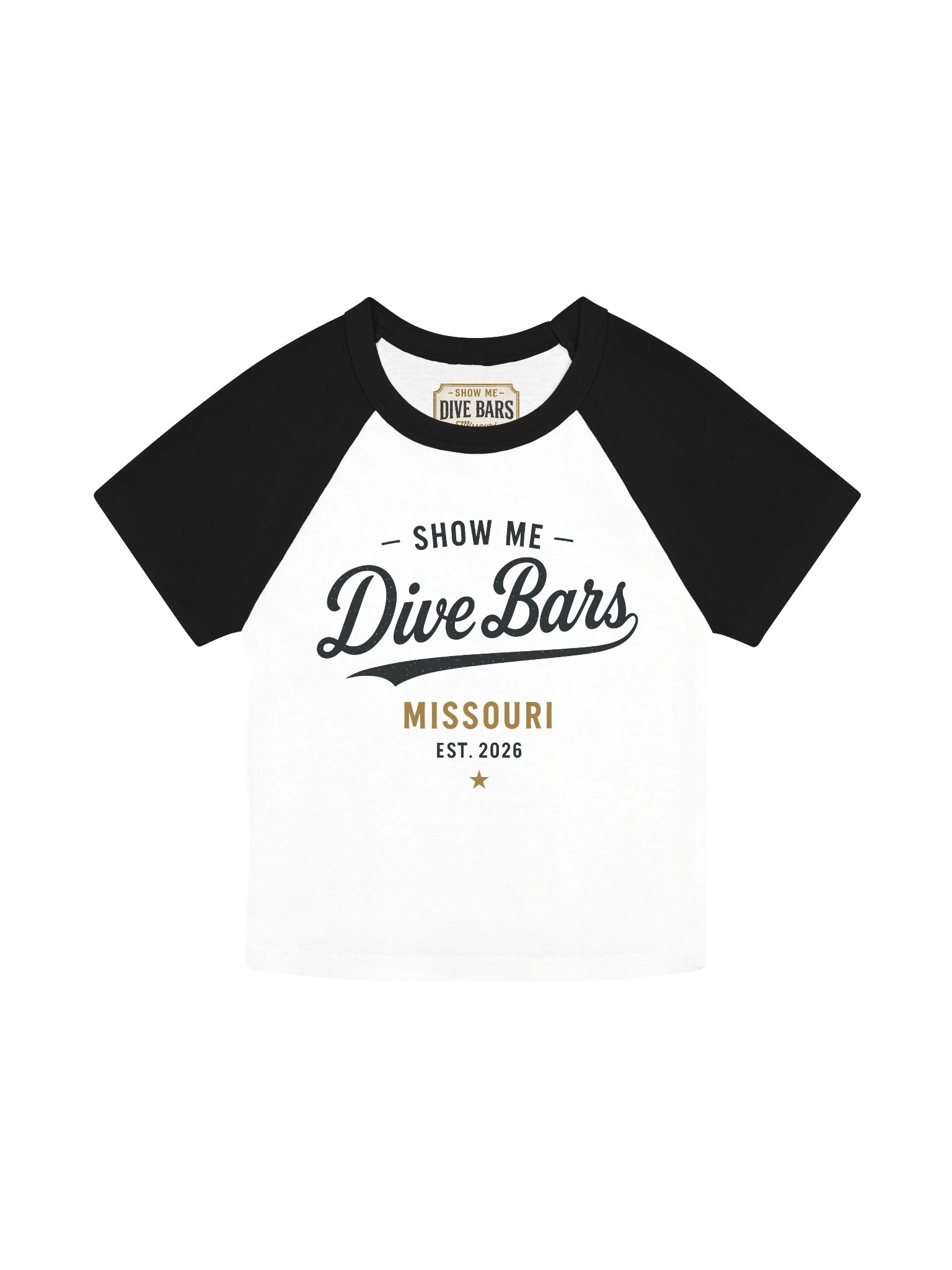 Women’s Missouri Raglan Crop Top product image (1)