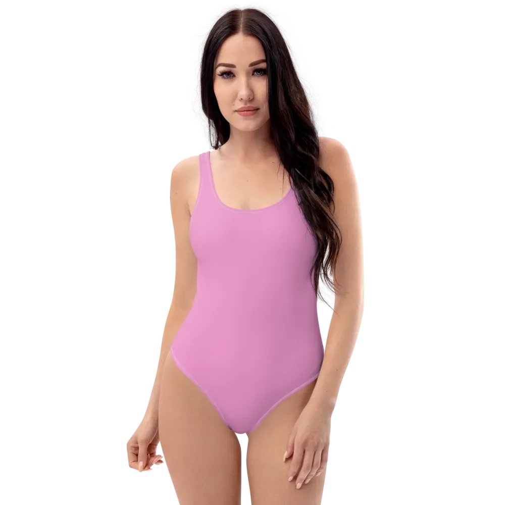 Lavender Rose One-Piece Swimsuit product image (3)