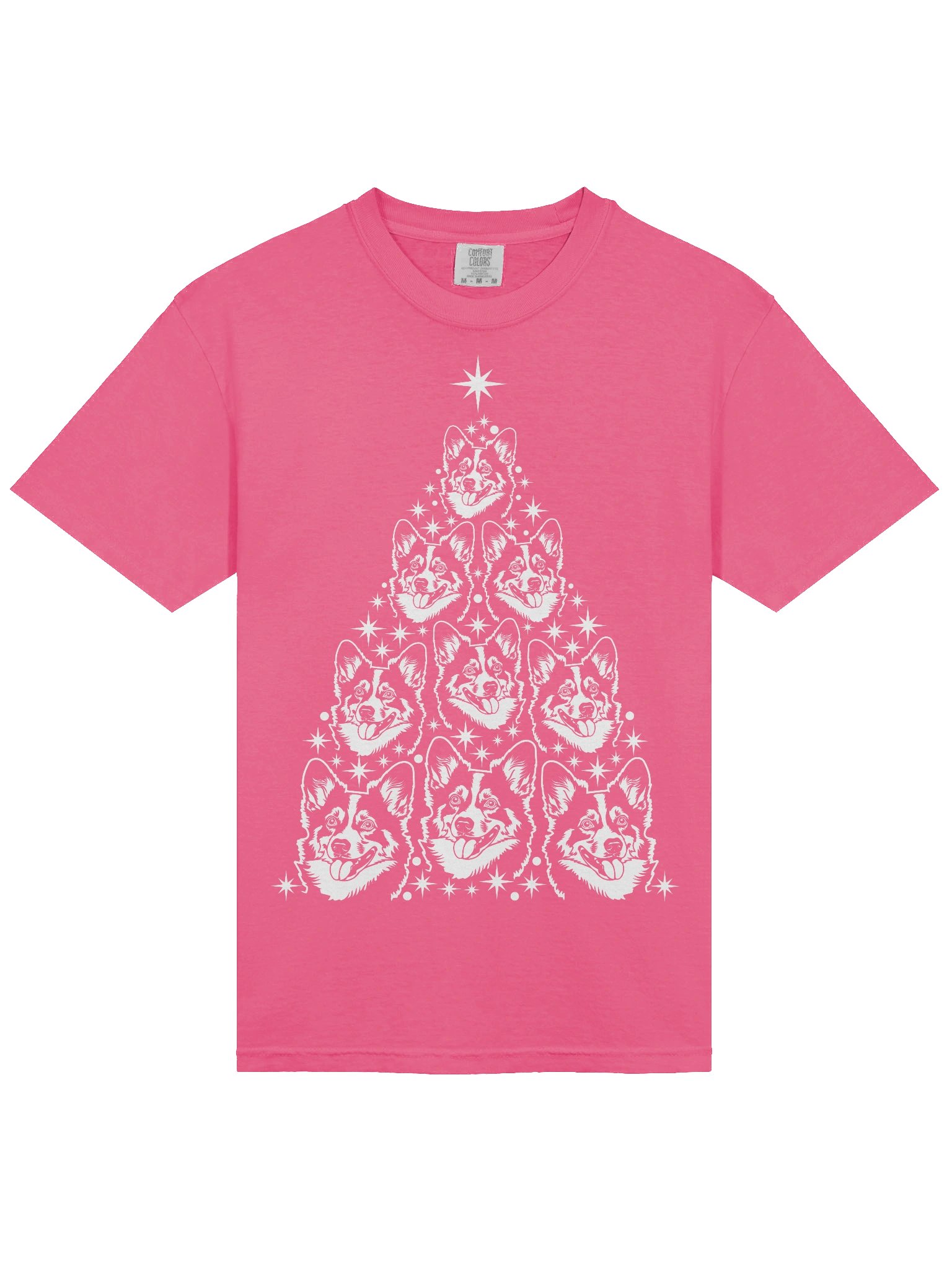 Pembroke/Cardigan Welsh Corgi Christmas Tree T-Shirt product image (5)