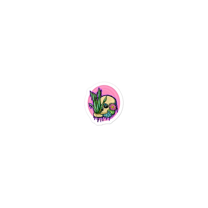 Drippy Succulent Skull OG Sticker product image (2)