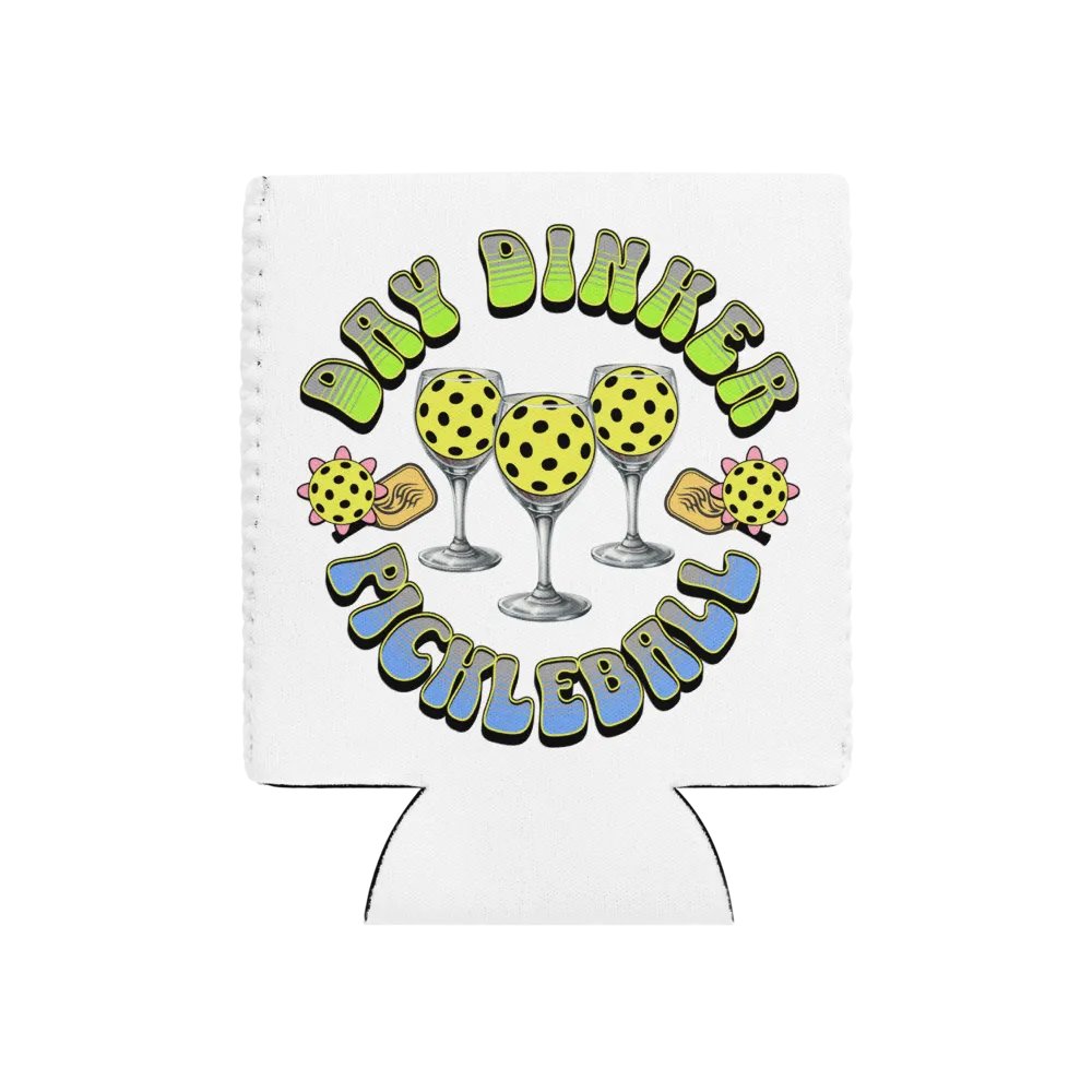 Day Drinker Pickleball Can Cooler product image (1)