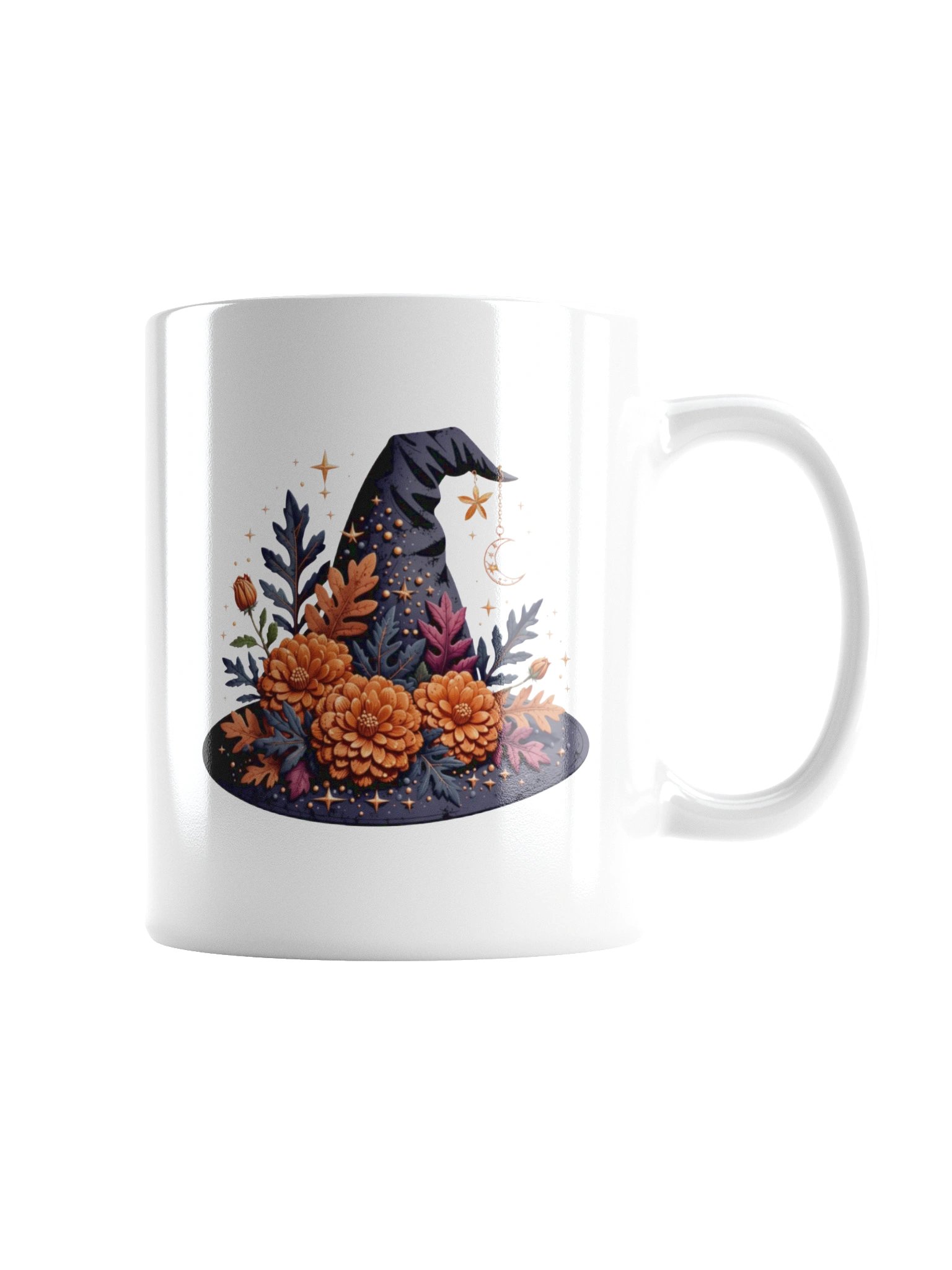 Witch Hat Autumn Floral Coffee Mug product image (8)