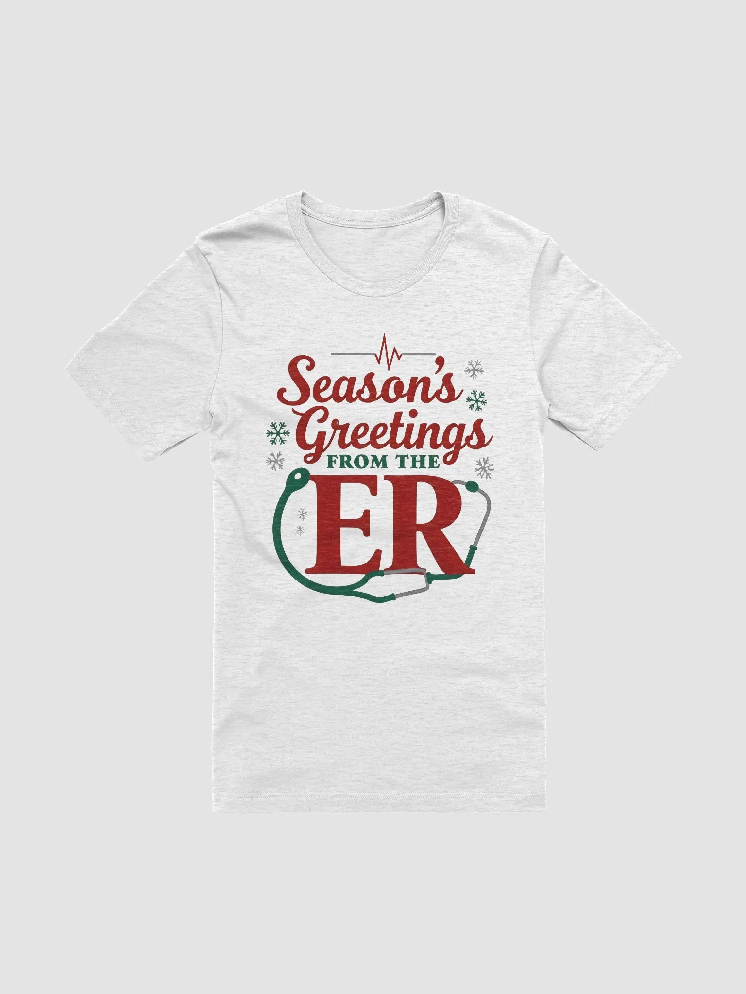 ER Season's Greetings Holiday T-Shirt product image (7)