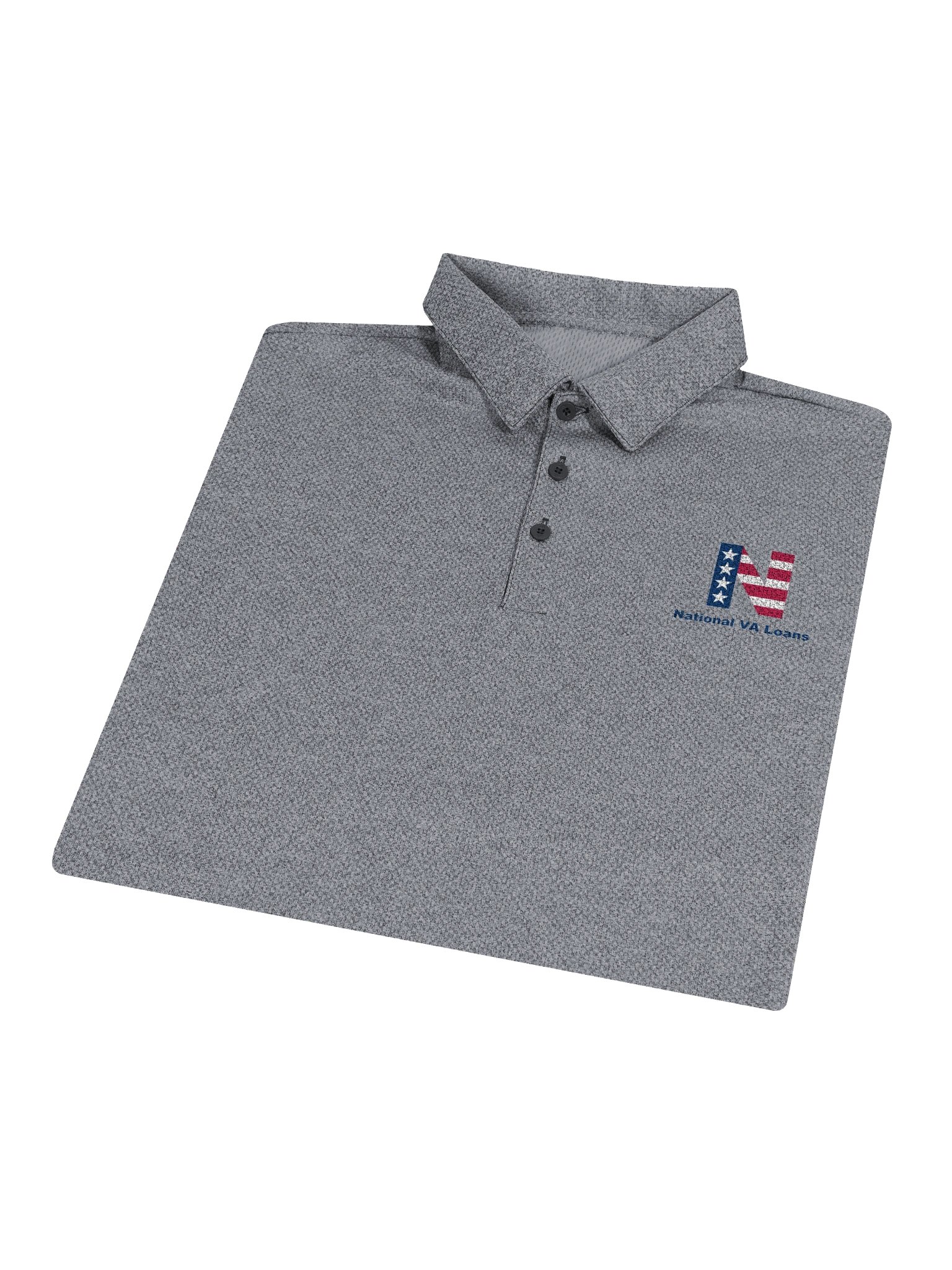 National VA Loans - Adidas Space-Dyed Polo Shirt product image (32)