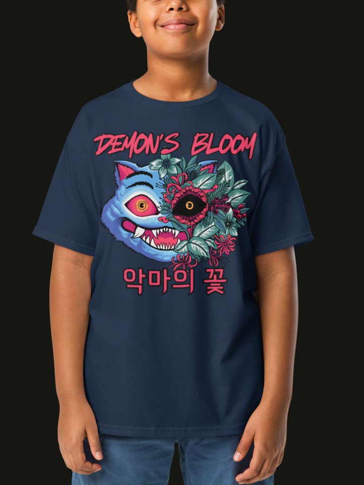 Derpy's Demon's Bloom Retro Youth T-Shirt and Baby Tee product image (2)