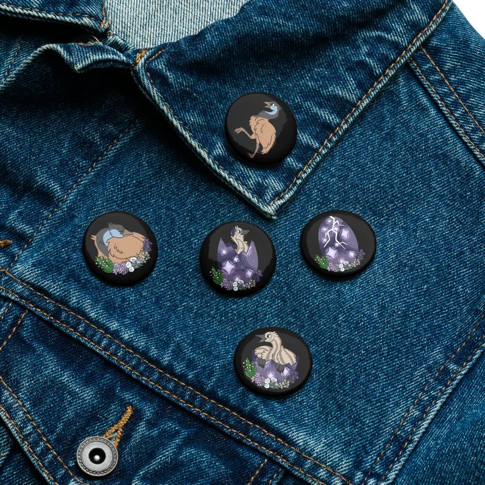 RAWR Aether Pins - Small Black product image (3)
