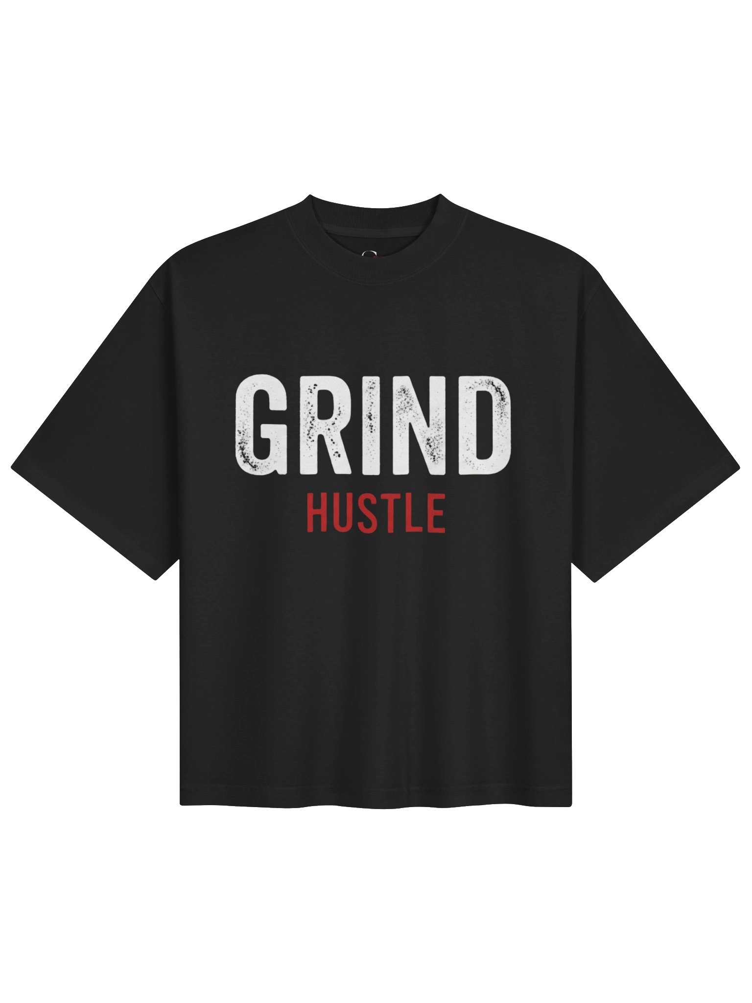 Reach The Peak. - Heavyweight Oversized Black Tee product image (1)