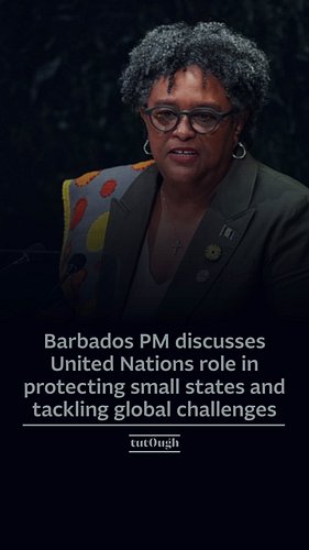 🇧🇧🌐Barbados Prime Minister Mia Mottley defended the importance of the United Nations, arguing it remains essential to protect...
