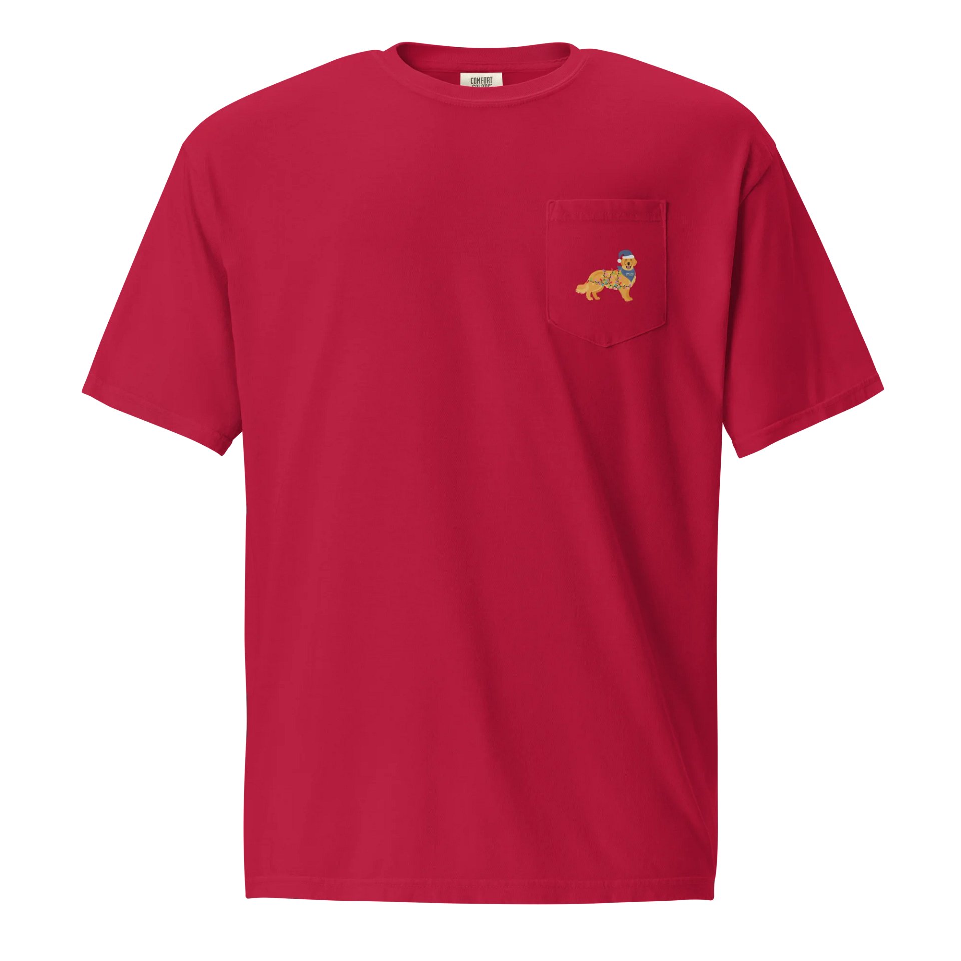 Encore Christmas Golden Pocket T-Shirt product image (1)