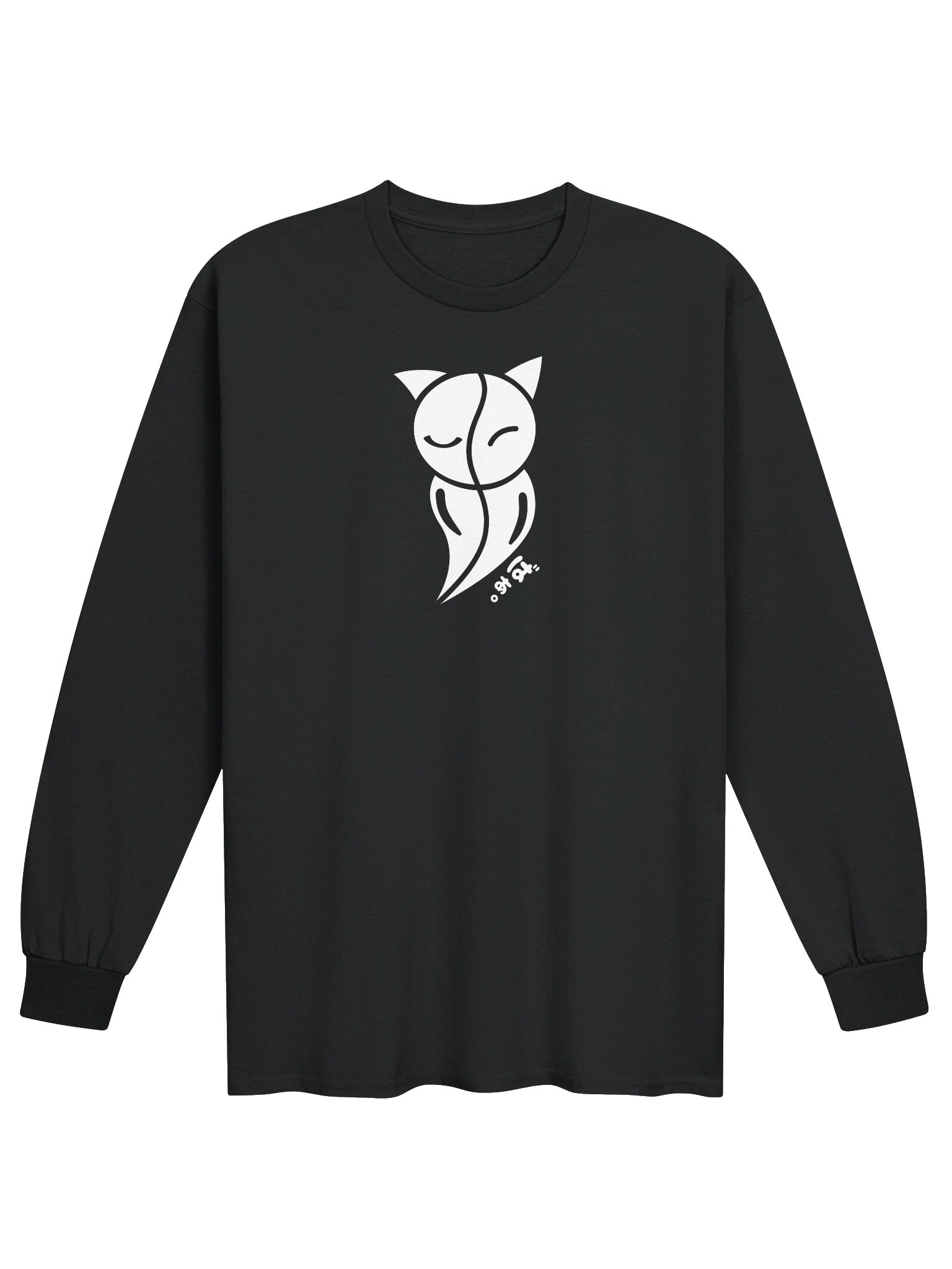 Post-modern Cat Ghost 3 - Unisex Adult Long Sleeve T-shirt product image (1)