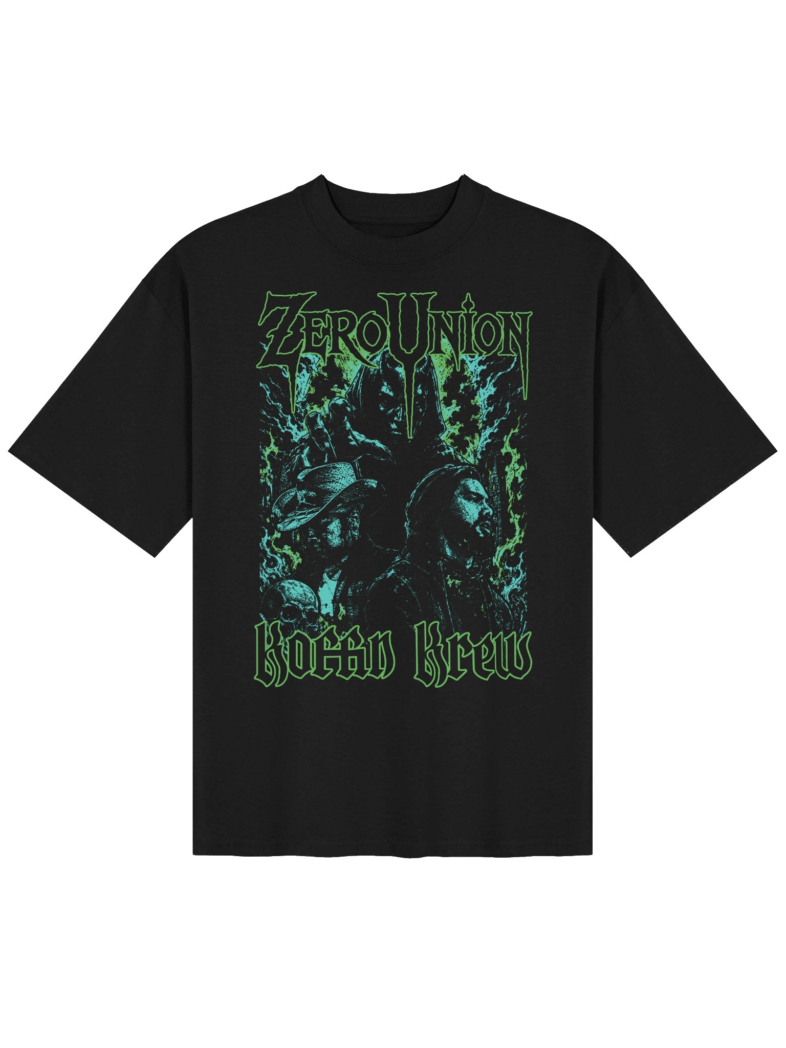 Neon Graves Oversized T - Shirt product image (1)