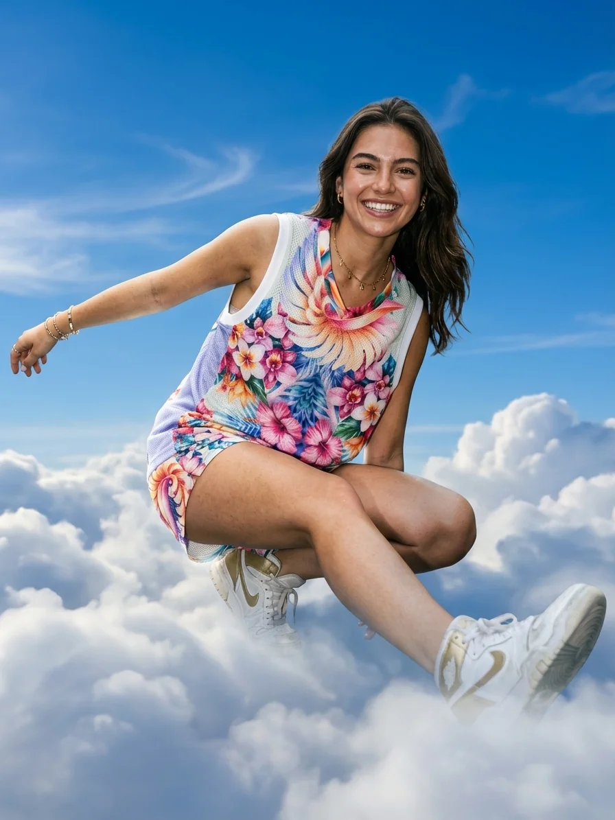 Hawaiian flora 2058-Basketball Jersey product image (1)
