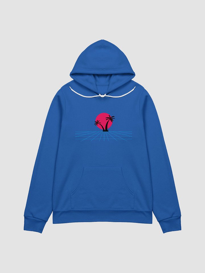 Retro-Futuristic Sunset Hoodie product image (1)