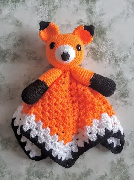 Crochet Fox Lovey Pattern – Beginner & Intermediate Options PDF Pattern - Crafting Happiness product image (3)