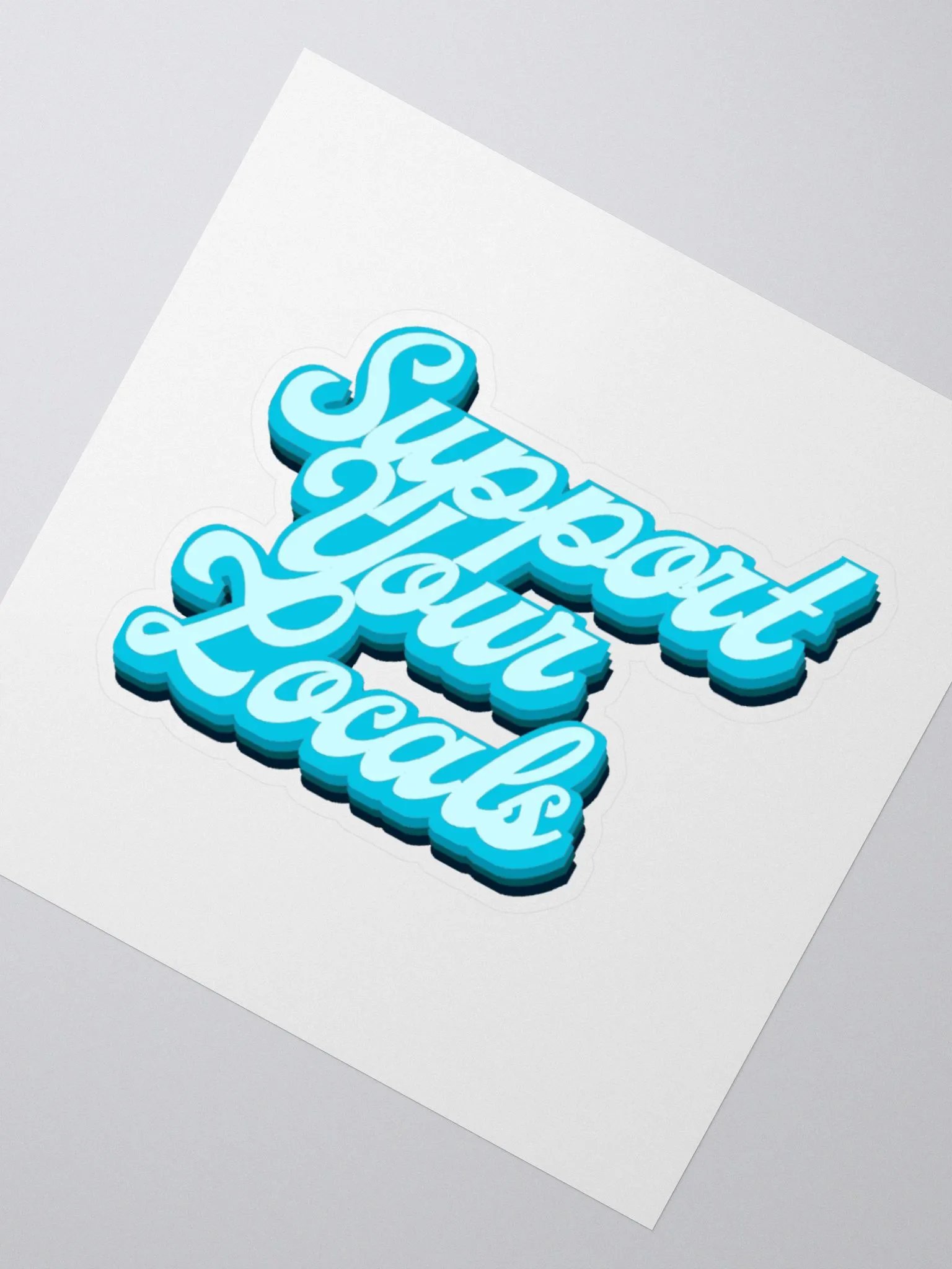 Support Your Locals - Blue product image (5)