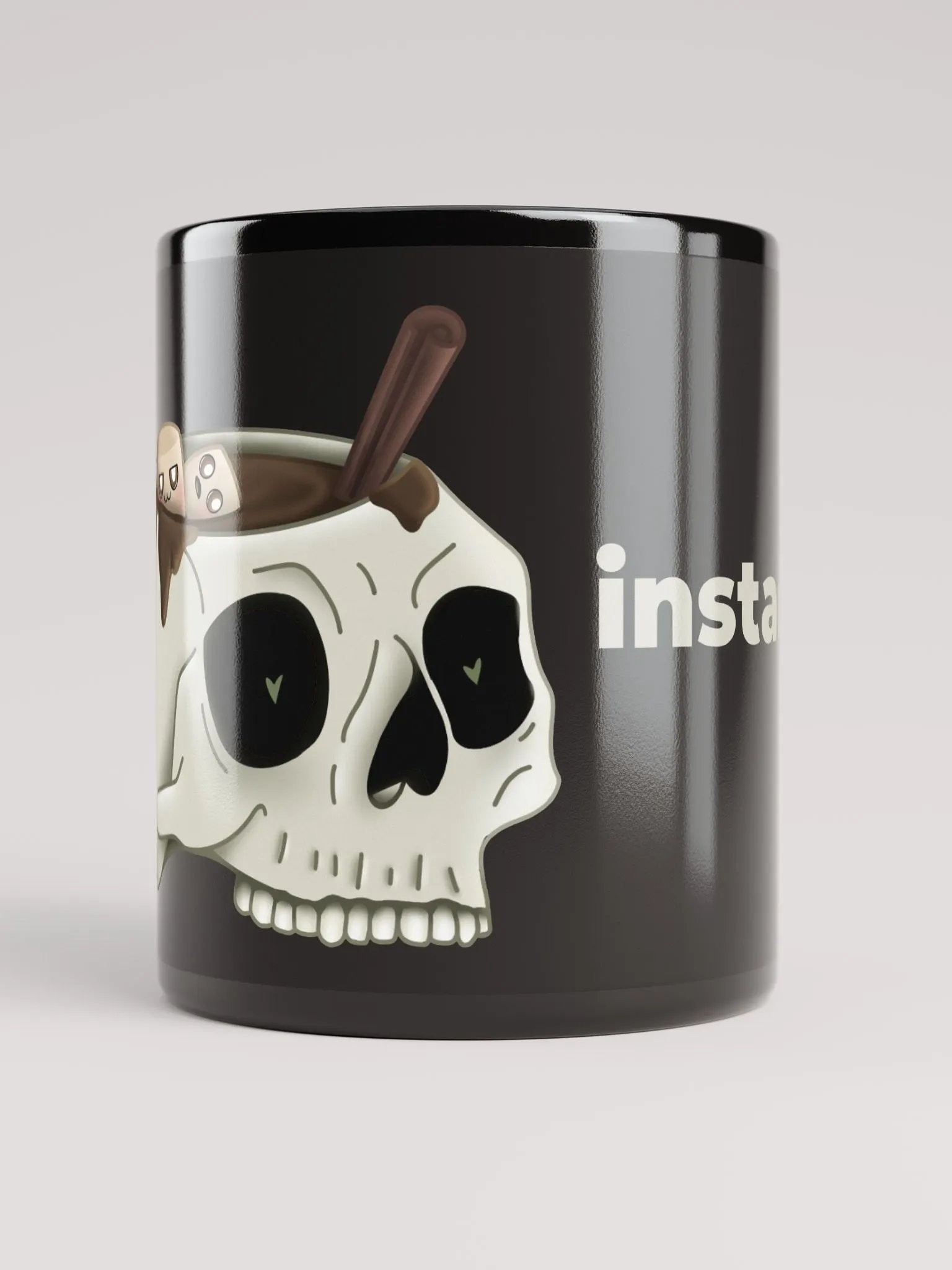 'instantcoco' Logo Mug (black) product image (3)