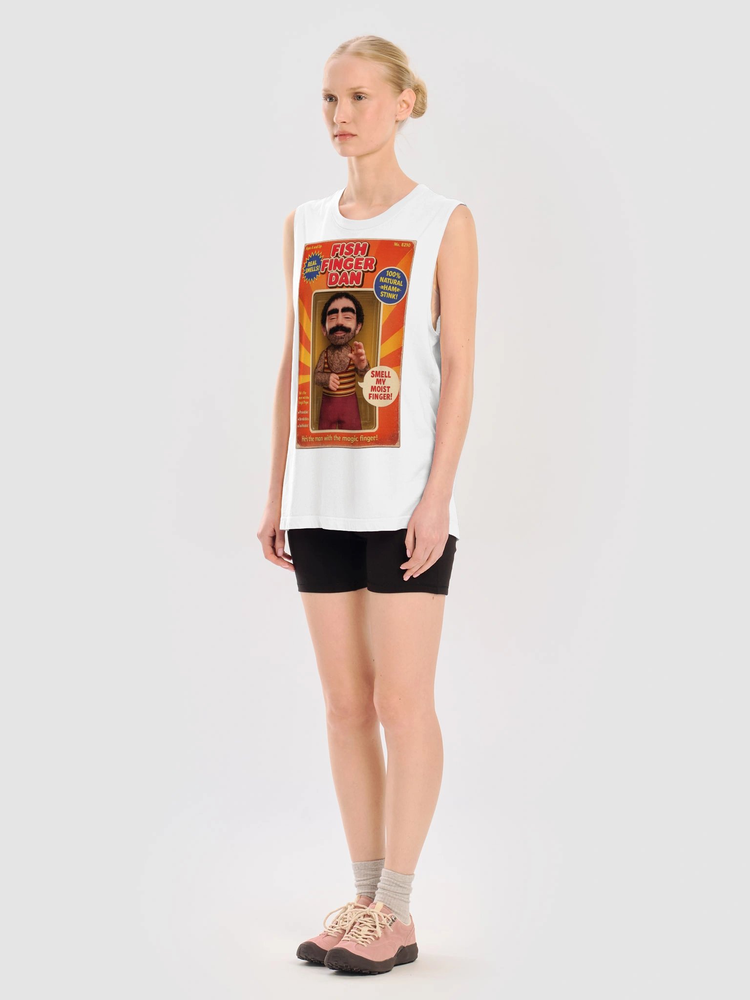 666 Toys | Fish Finger Dan | Bella+Canvas Unisex Muscle Tank product image (2)