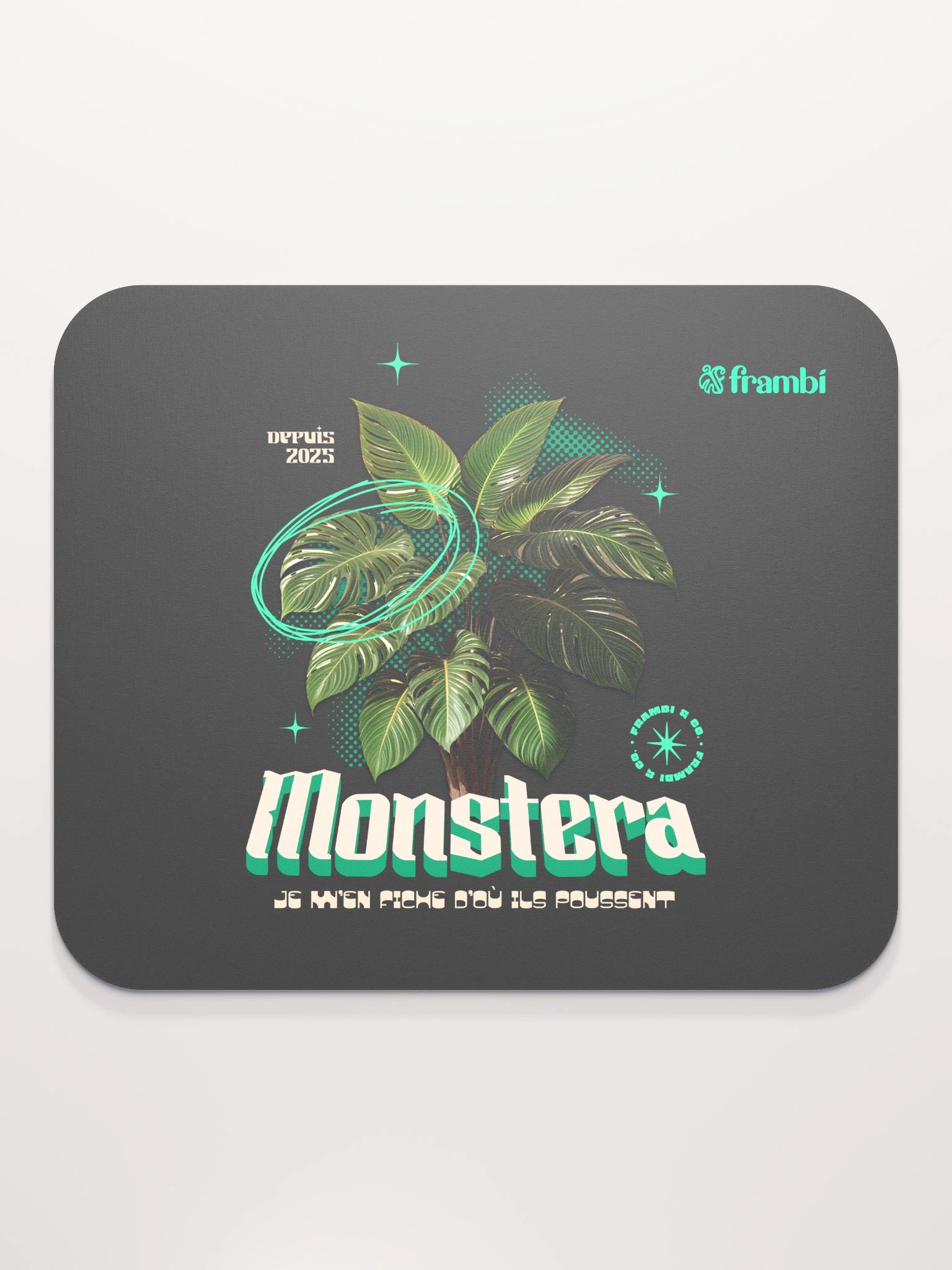 Eclectic Monstera - Mouse Pad product image (2)