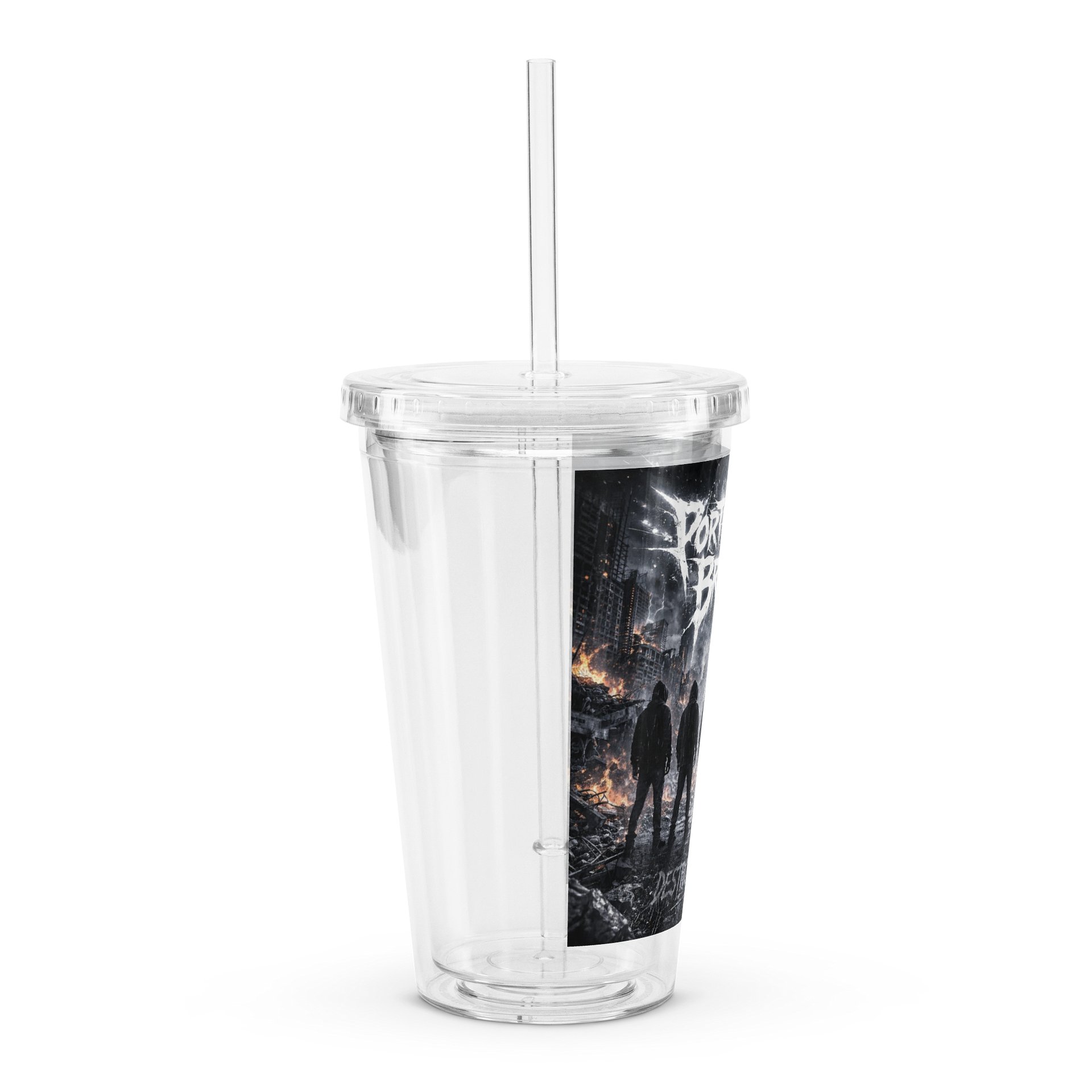 Portray the Broken Plastic Tumbler product image (3)