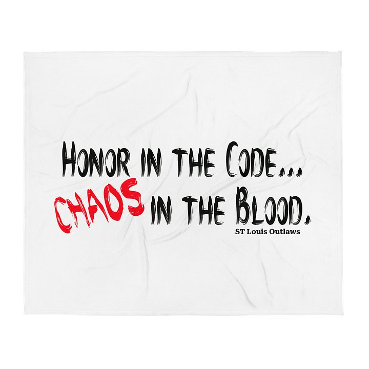 Chaos Throw Blanket product image (2)