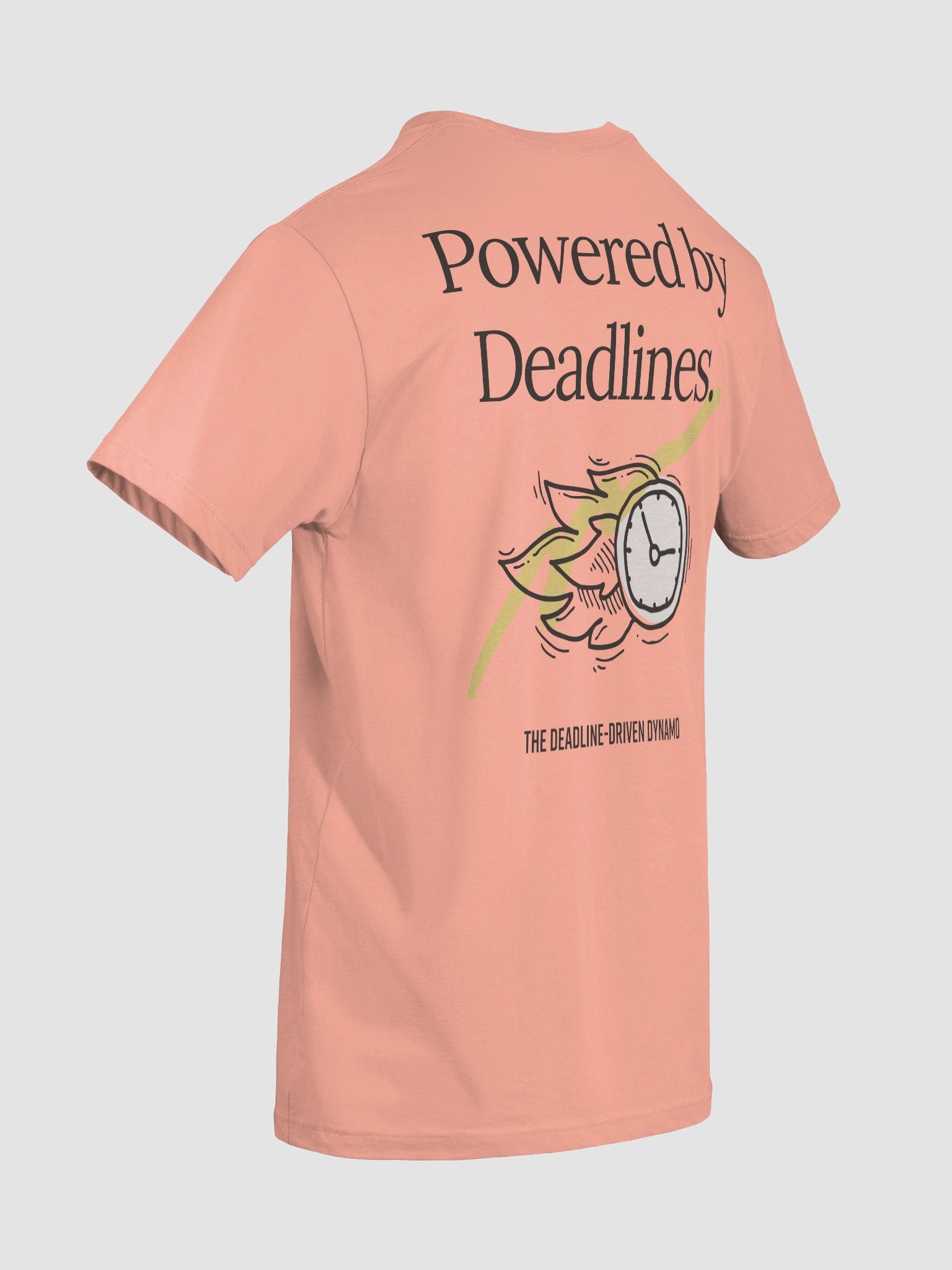 Powered by Deadlines T-Shirt product image (7)