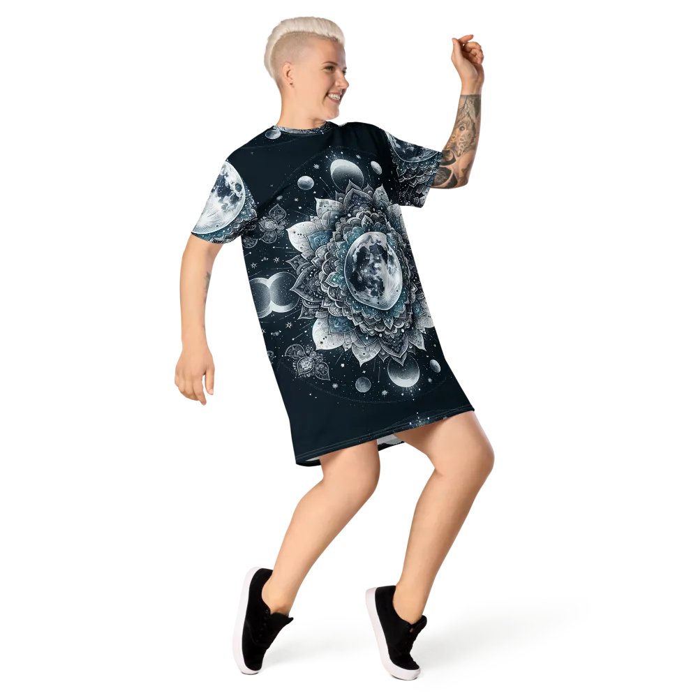 All-Over Print T-Shirt Dress product image (5)