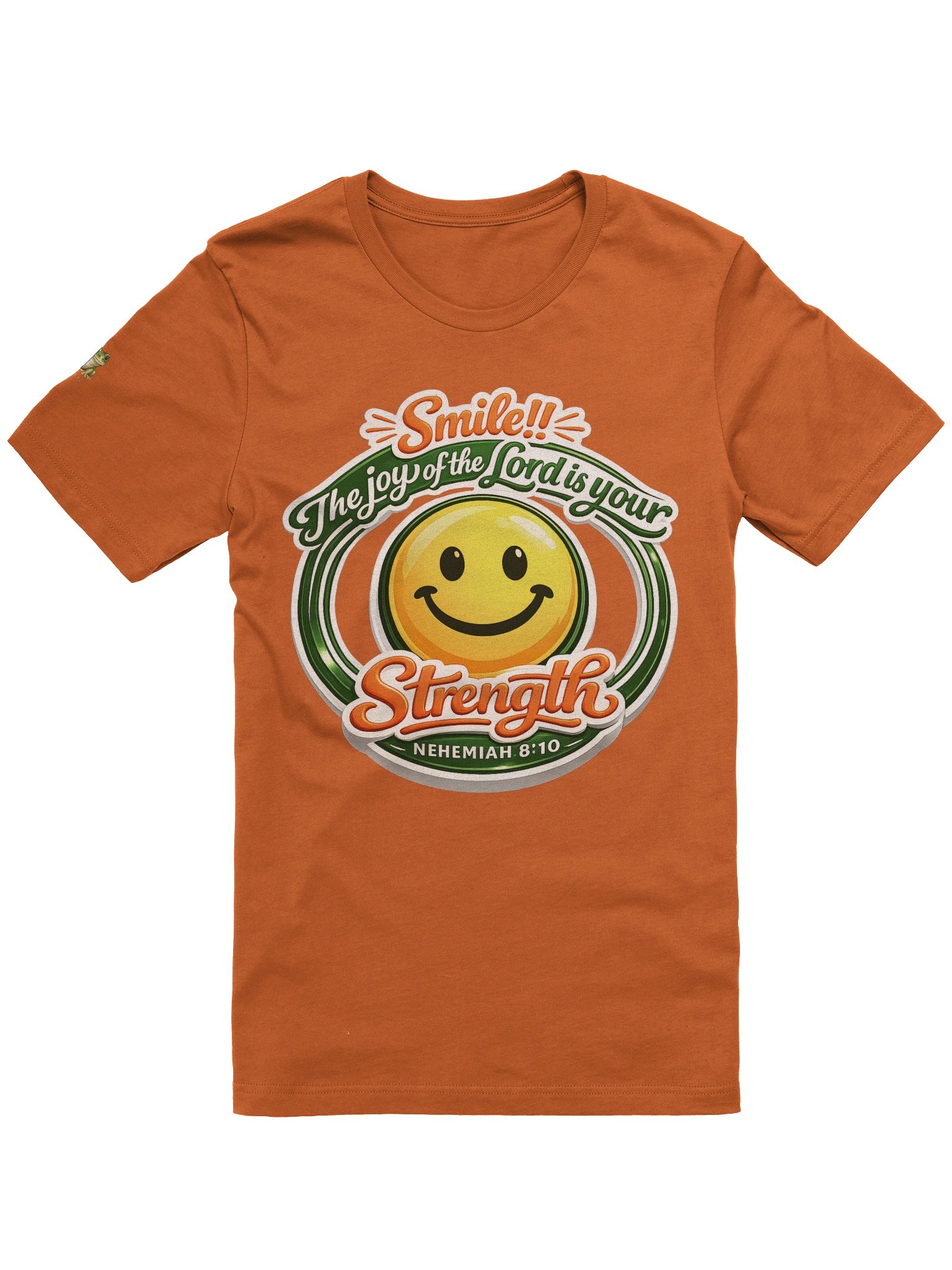 Joyful Strength Smiley T-Shirt product image (4)