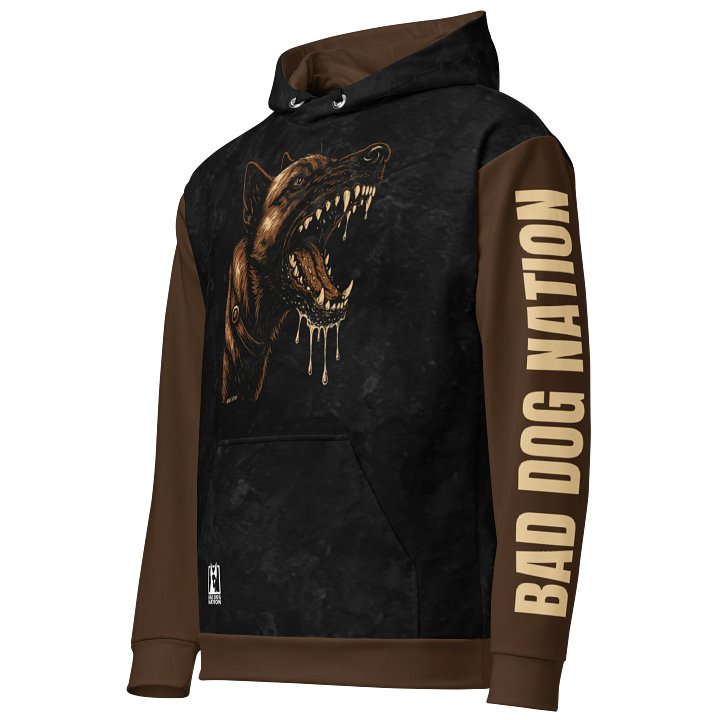 Never Back Down - Premium Adult Unisex All Over Print Hoodie product image (2)