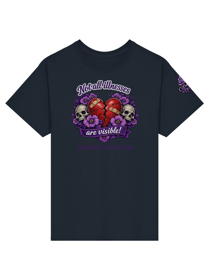 Invisible Illness awareness tee product image (5)