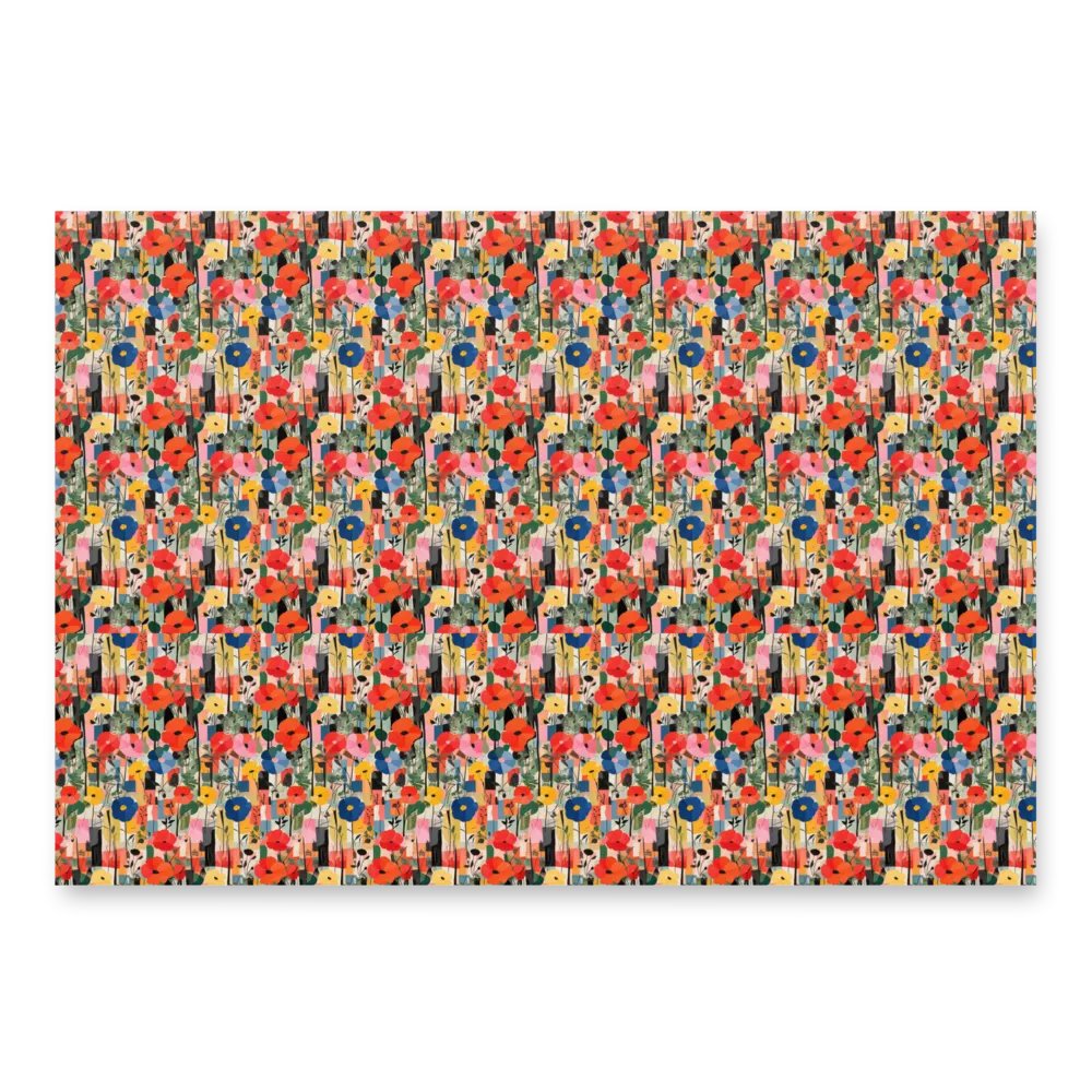 Symmetry in Color: Abstract Wrapping Paper Set product image (4)