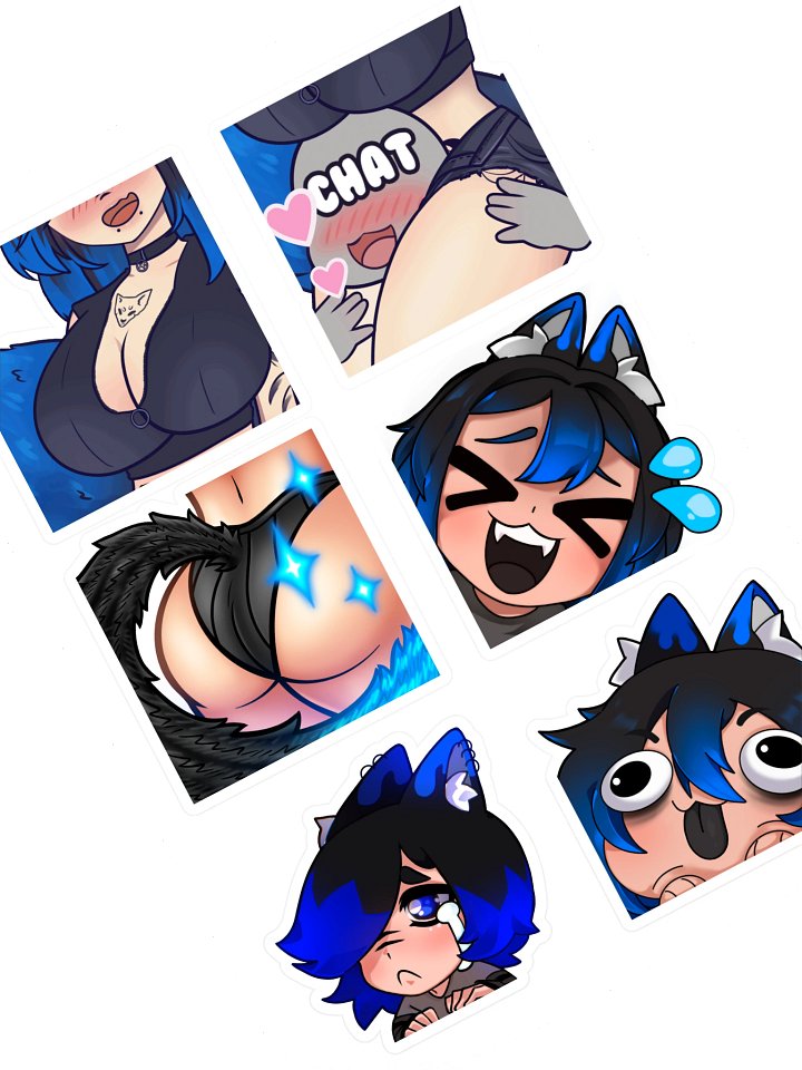Emote Sticker Sheet 4 product image (1)